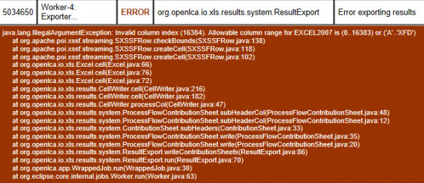 XSSFWorkbook error